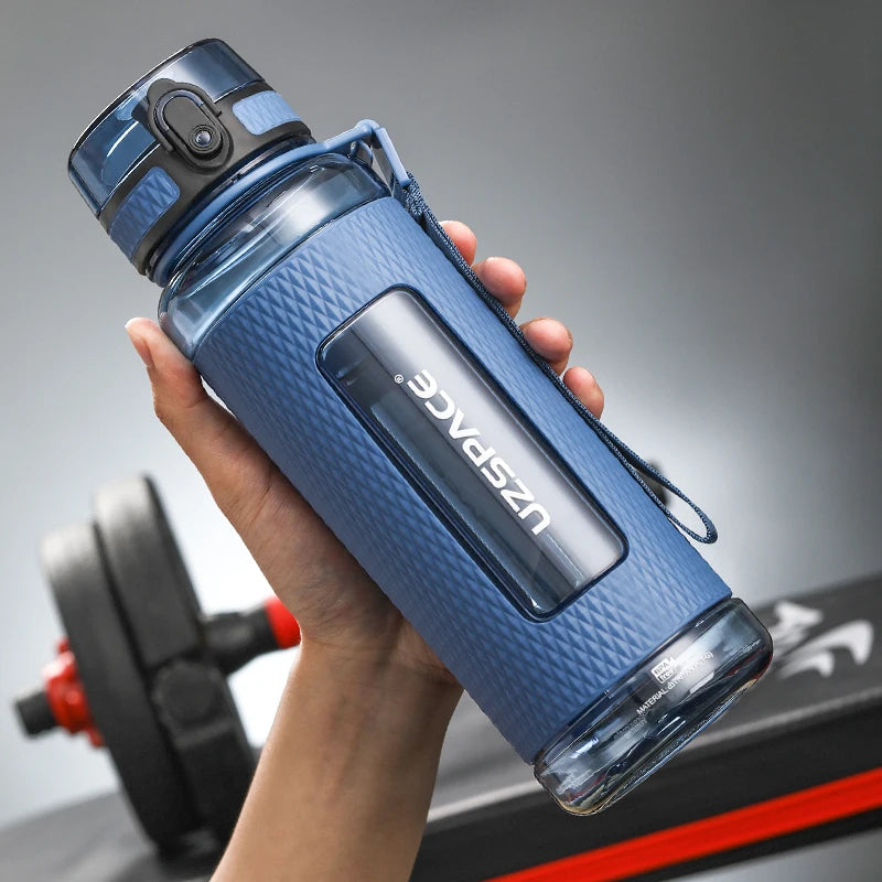 Sport Water Bottles BPA Free Portable Gym Anti-fall Leak-proof Large Capacity Fitness Kettle Tritan Plastic Drink Bottle
