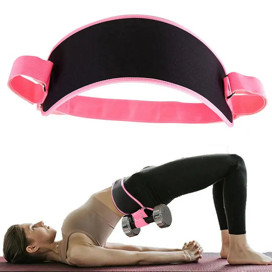 Booty Belt For Hip Thrust Dumbbells Exercise Thrust Belts Workout Equipment Workout Hip Thrust Belt For Home Gym Travel Hip