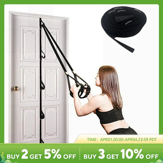 Upgrade Door Anchor Strap for Resistance Bands Exercises Anchor Gym Attachment for Home Fitness Portable Door Band Resistance